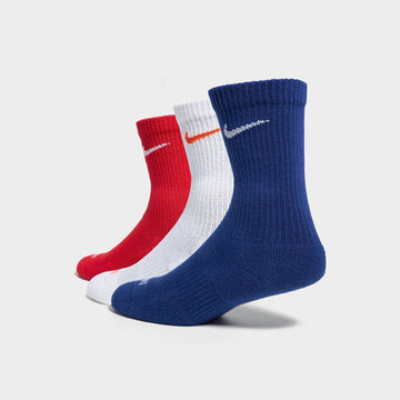 Everyday Plus Cushioned Training Crew Socks (3 Pack) Image 2 - LUZACTIVE - AUSTRALIA
