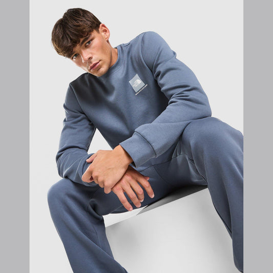 Fine Box Crew Sweatshirt Image 1 - LUZACTIVE - AUSTRALIA