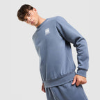 Fine Box Crew Sweatshirt Image 3 - LUZACTIVE - AUSTRALIA