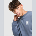 Fine Box Crew Sweatshirt Image 4 - LUZACTIVE - AUSTRALIA