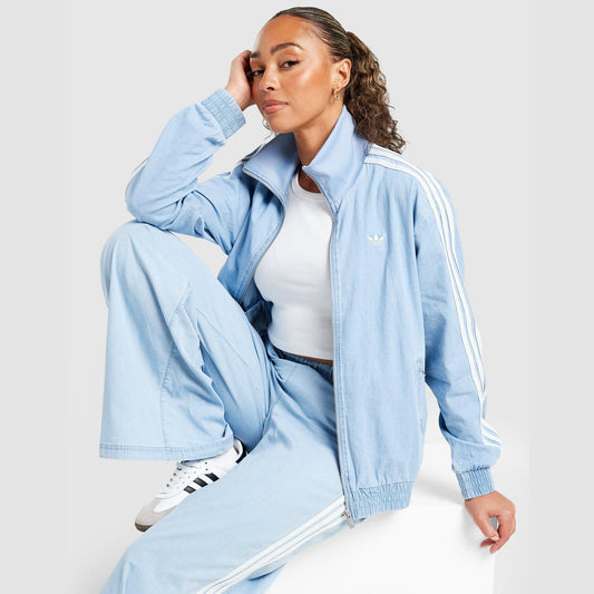 Firebird Lightweight Denim Track Top Image 1 - LUZACTIVE - AUSTRALIA
