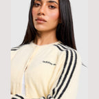 Fluffy Knit 3-Stripes Cardigan Image 3 - LUZACTIVE - AUSTRALIA