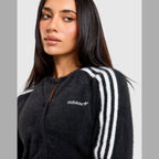 Fluffy Knit 3-Stripes Cardigan Image 3 - LUZACTIVE - AUSTRALIA