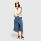 Fluffy Knit 3-Stripes Cardigan Image 5 - LUZACTIVE - AUSTRALIA