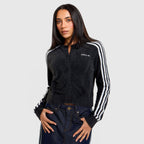 Fluffy Knit 3-Stripes Cardigan Image 5 - LUZACTIVE - AUSTRALIA