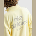 Graphic Swoosh Fleece 1/4 Zip Top Image 5 - LUZACTIVE - AUSTRALIA