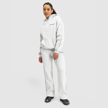 Gym Life Swoosh Fleece Oversized Hoodie Image 2 - LUZACTIVE - AUSTRALIA