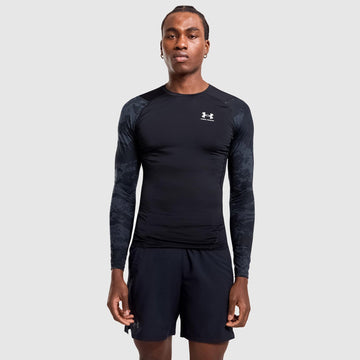 HeatGear Compression Long Sleeve Top Image 2 - LUZACTIVE - AUSTRALIA