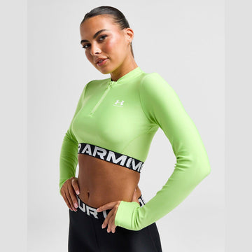 HeatGear Rib 1/4 Zip Top Image 2 - LUZACTIVE - AUSTRALIA