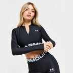 HeatGear Rib 1/4 Zip Top Image 2 - LUZACTIVE - AUSTRALIA