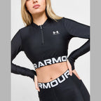 HeatGear Rib 1/4 Zip Top Image 5 - LUZACTIVE - AUSTRALIA