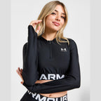 HeatGear Rib 1/4 Zip Top Image 6 - LUZACTIVE - AUSTRALIA