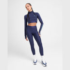 HeatGear Wordmark 1/4 Zip Crop Top Image 3 - LUZACTIVE - AUSTRALIA