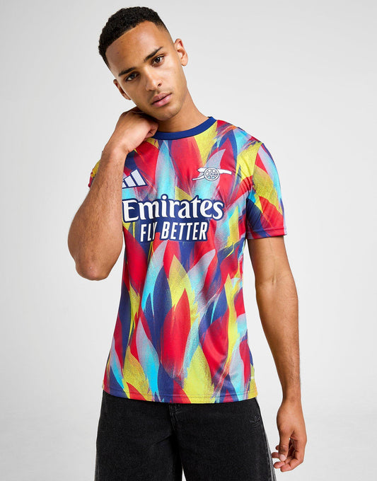 Arsenal FC Pre Match Shirt Image 1 - LUZACTIVE - AUSTRALIA