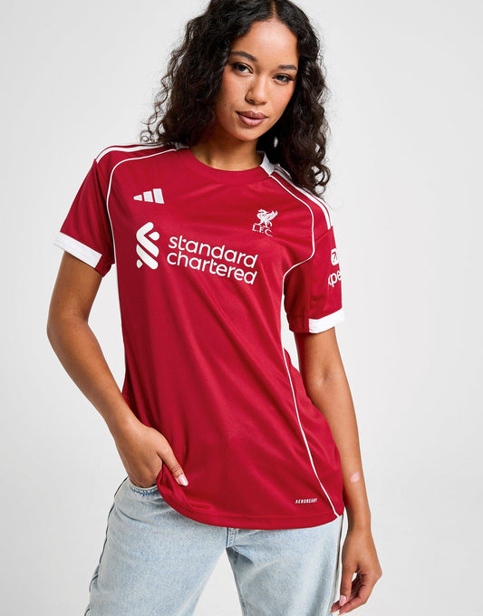 Liverpool FC 2025/26 Home Shirt Women's Image 1 - LUZACTIVE - AUSTRALIA