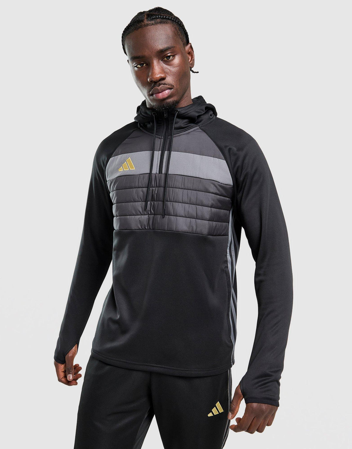 Tiro 1/4 Zip Hoodie Image 1 - LUZACTIVE - AUSTRALIA
