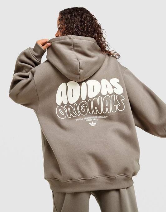 Wave Oversized Hoodie Image 1 - LUZACTIVE - AUSTRALIA