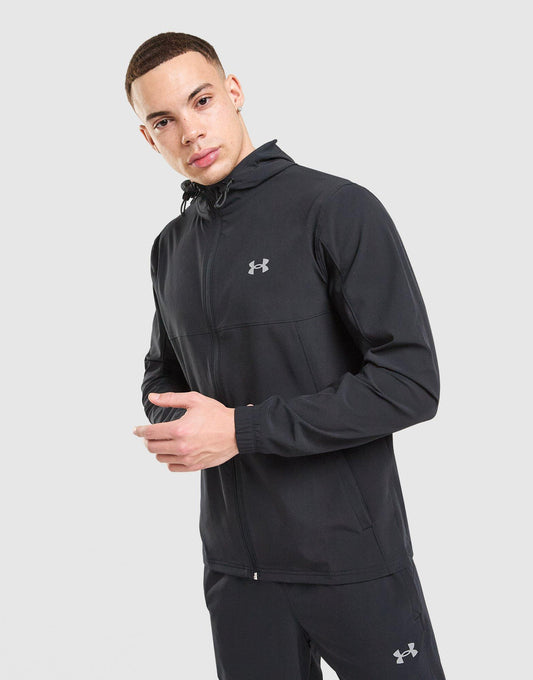 Storm Woven Full-Zip Jacket Image 1 - LUZACTIVE - AUSTRALIA