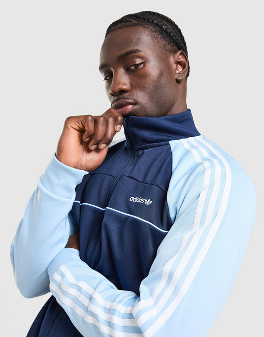Colour Block Retro Track Top Image 1 - LUZACTIVE - AUSTRALIA