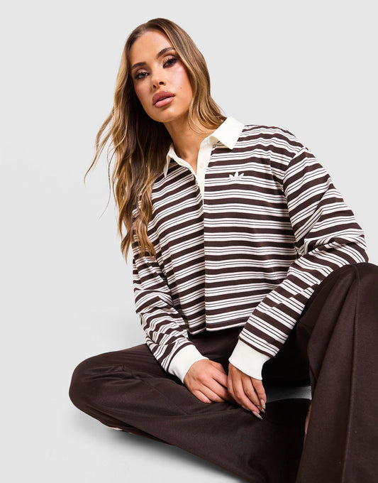 Stripe Rugby Shirt Image 1 - LUZACTIVE - AUSTRALIA
