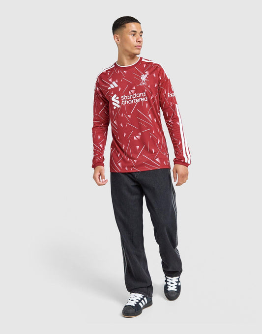 Liverpool FC 2026/27 Long Sleeve Home Shirt Image 1 - LUZACTIVE - AUSTRALIA