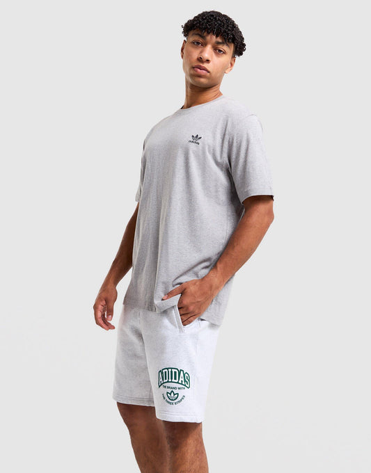 Varsity Fleece Shorts Image 1 - LUZACTIVE - AUSTRALIA