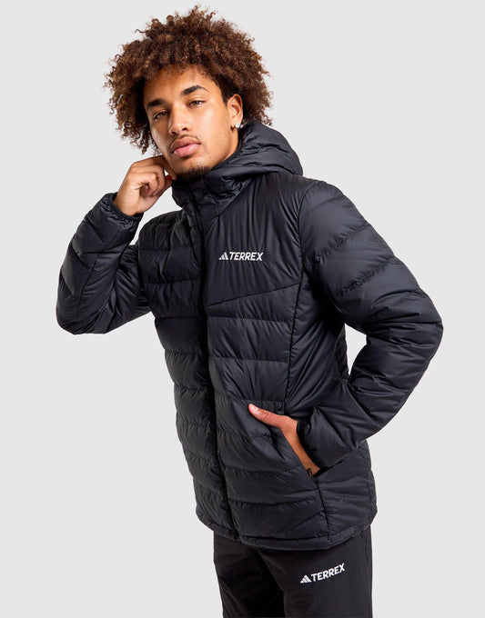 Terrex Down Padded Hooded Jacket Image 1 - LUZACTIVE - AUSTRALIA