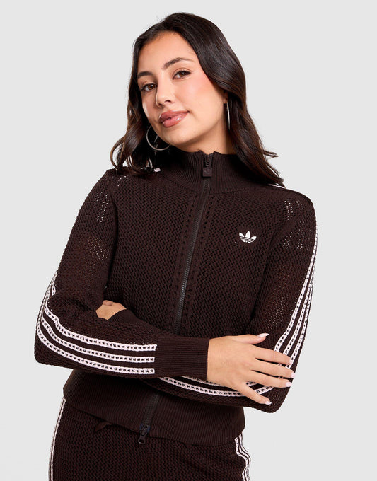 Firebird Knitted Crochet Track Top Image 1 - LUZACTIVE - AUSTRALIA