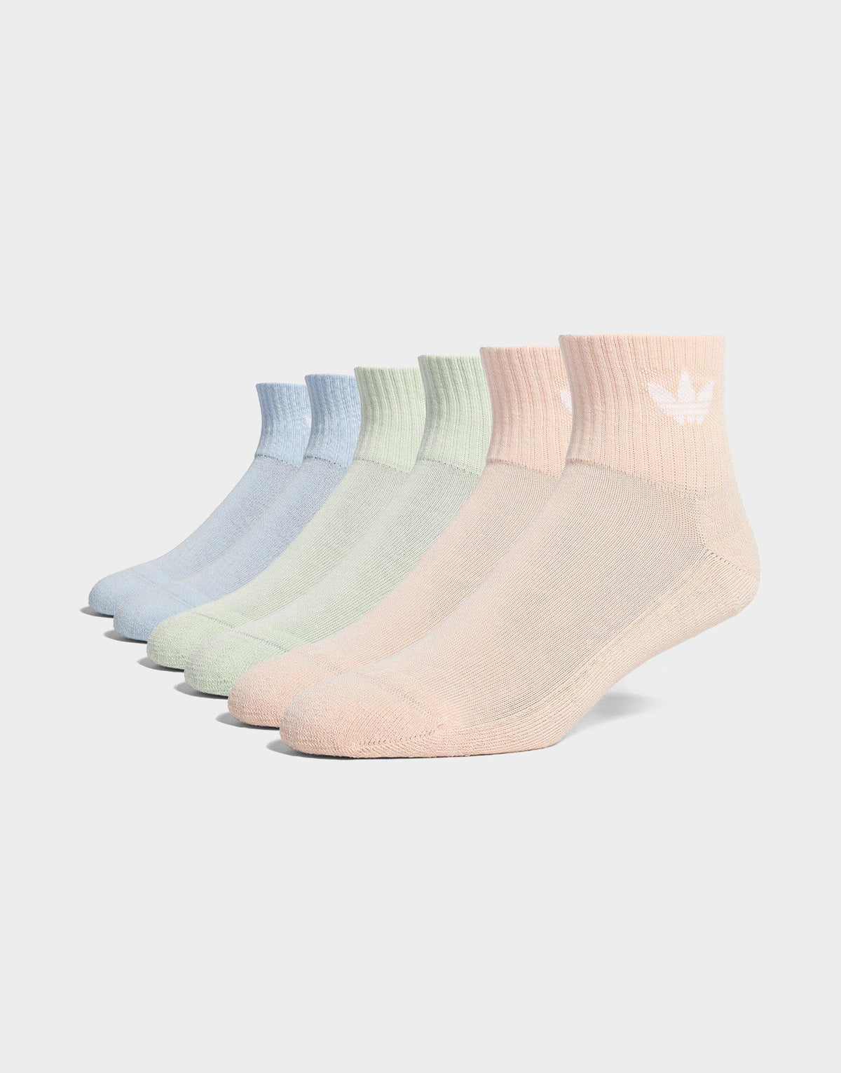 Trefoil Crew Mid Socks (6 Pack) Image 1 - LUZACTIVE - AUSTRALIA