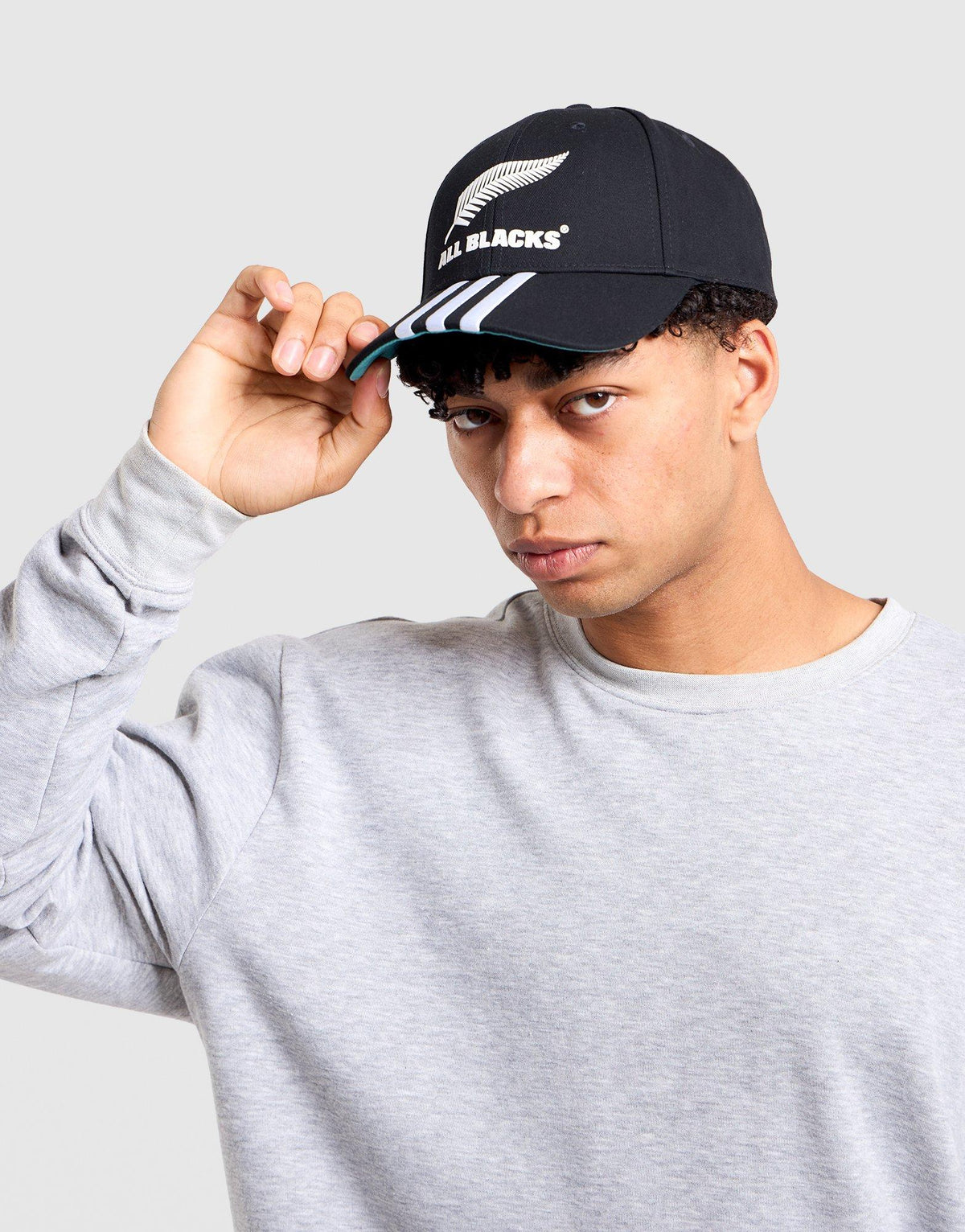 All Blacks 3-Stripes Baseball Cap Image 1 - LUZACTIVE - AUSTRALIA