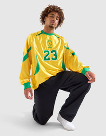 Brasil Long Sleeve Goalie Top Image 1 - LUZACTIVE - AUSTRALIA