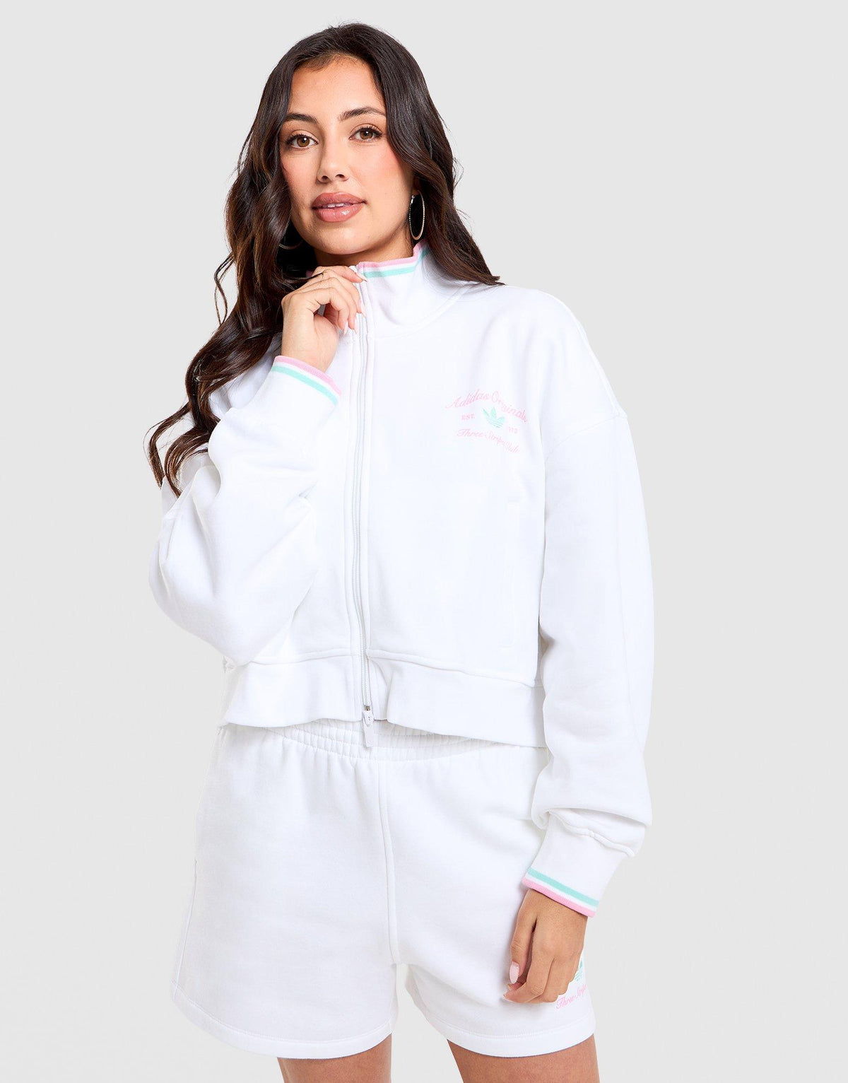 Leisure Club Full-Zip Track Top Image 1 - LUZACTIVE - AUSTRALIA