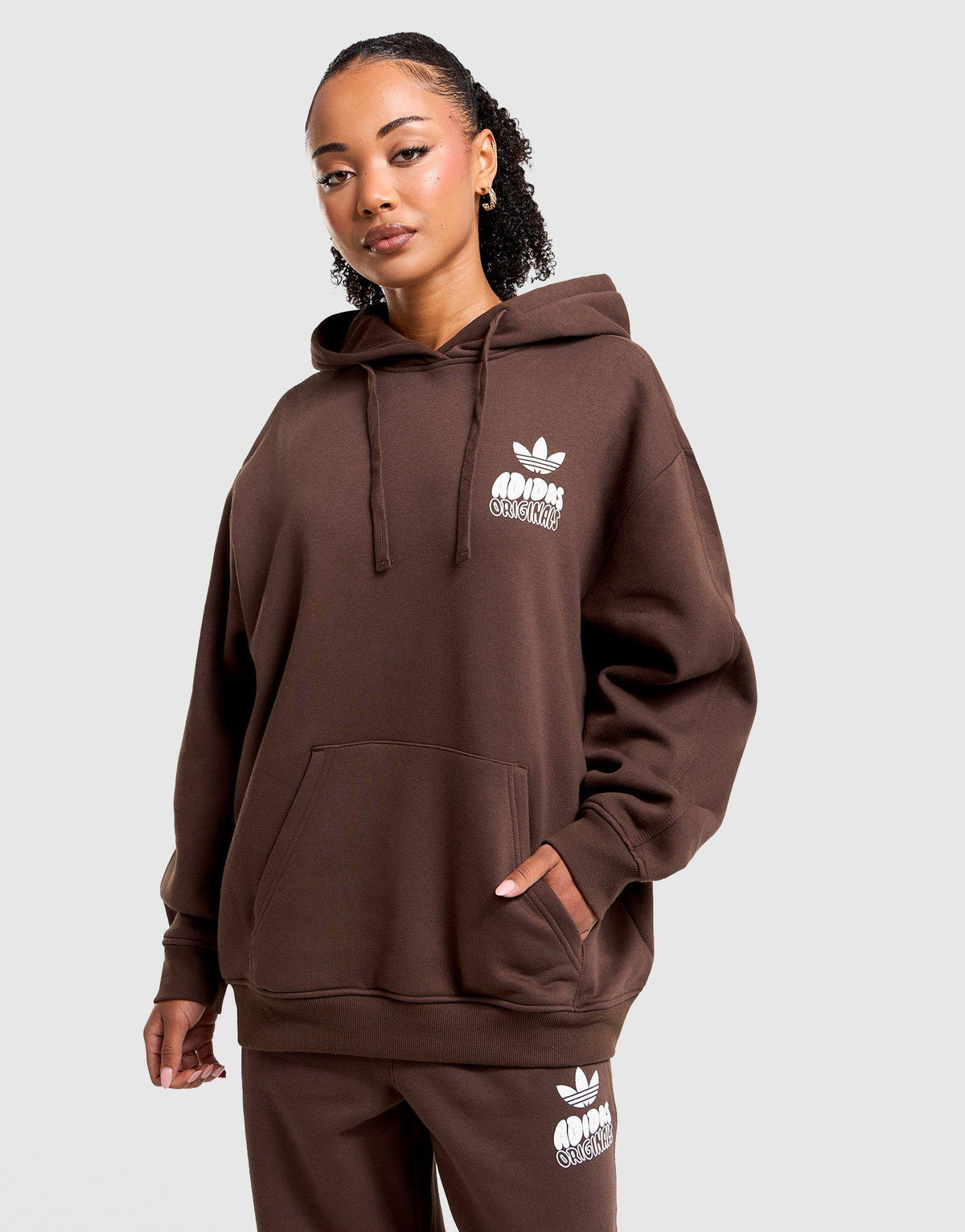 Wave Oversized Hoodie Image 1 - LUZACTIVE - AUSTRALIA