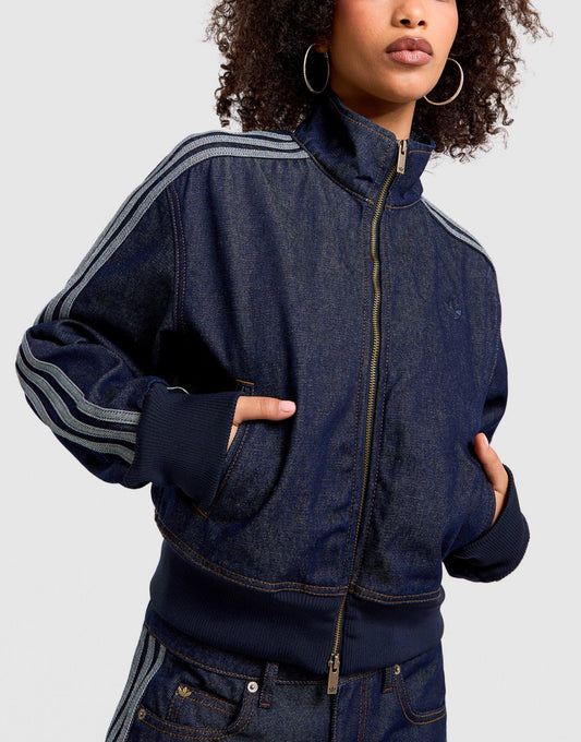 Firebird Denim Track Top Image 1 - LUZACTIVE - AUSTRALIA