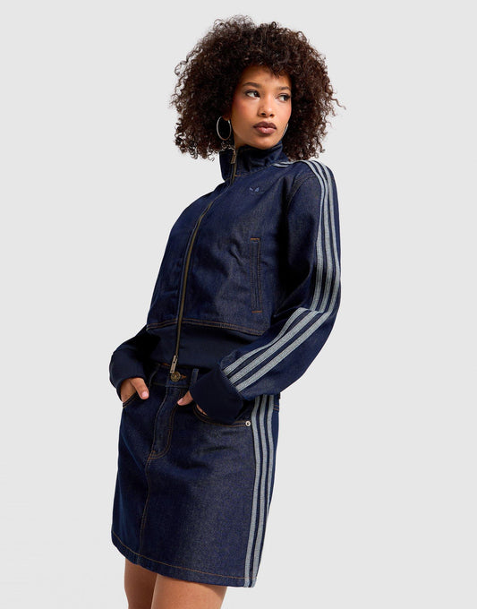 Firebird Denim Mini Skirt Image 1 - LUZACTIVE - AUSTRALIA