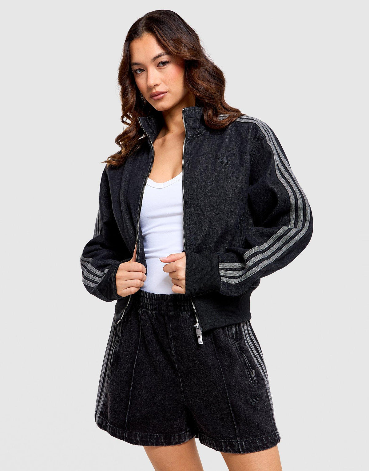 Firebird Denim Track Top Image 1 - LUZACTIVE - AUSTRALIA