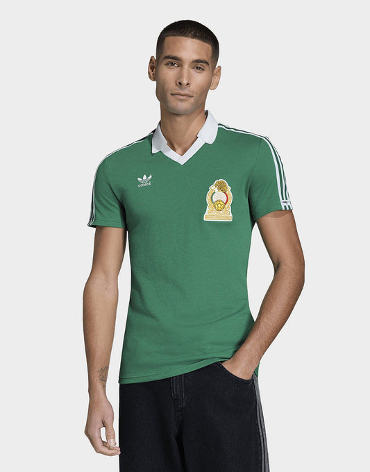 Mexico '86 Retro Home Shirt Image 1 - LUZACTIVE - AUSTRALIA