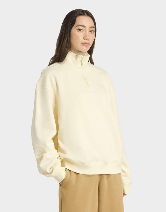 Essential Linear 1/4 Zip Fleece Sweatshirt Image 1 - LUZACTIVE - AUSTRALIA