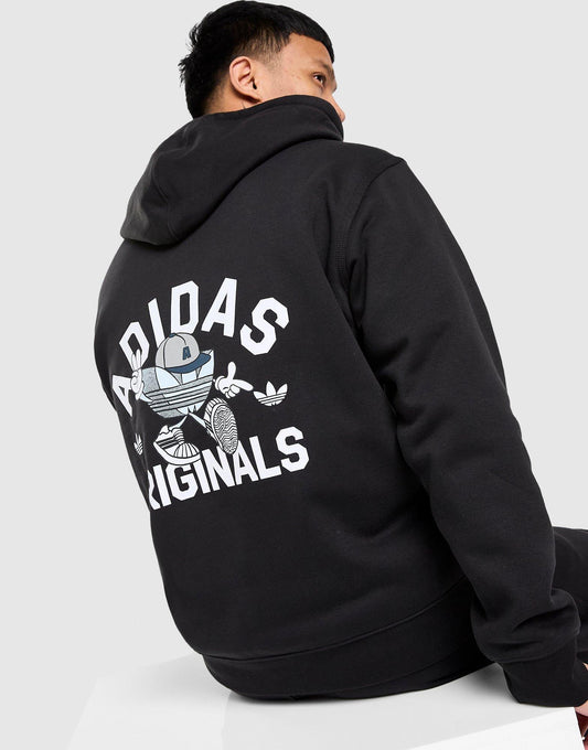Trefoil Graphic Hoodie Image 1 - LUZACTIVE - AUSTRALIA