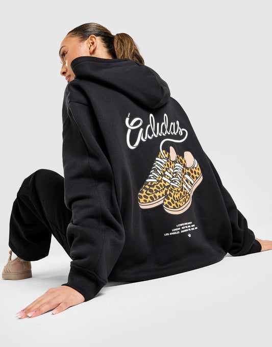Leopard Samba Overhead Hoodie Image 1 - LUZACTIVE - AUSTRALIA