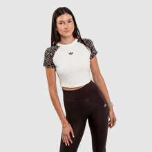 Leopard Cropped T-Shirt Image 1 - LUZACTIVE - AUSTRALIA
