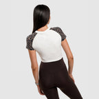 Leopard Cropped T-Shirt Image 3 - LUZACTIVE - AUSTRALIA