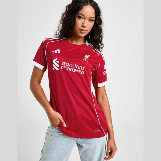 Liverpool FC 2025/26 Home Shirt Women's Image 1 - LUZACTIVE - AUSTRALIA
