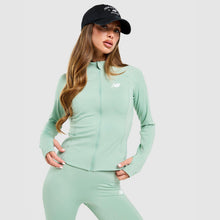 Logo Full Zip Track Top Image 1 - LUZACTIVE - AUSTRALIA