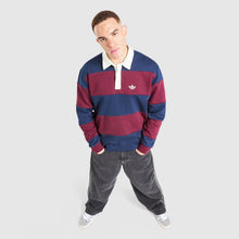 Long Sleeve Rugby Crew Sweatshirt Image 1 - LUZACTIVE - AUSTRALIA