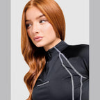 Luxe 1/4 Zip Top Image 3 - LUZACTIVE - AUSTRALIA