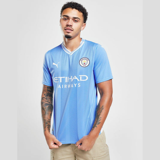 Manchester City FC 2023/24 Home Shirt Image 1 - LUZACTIVE - AUSTRALIA