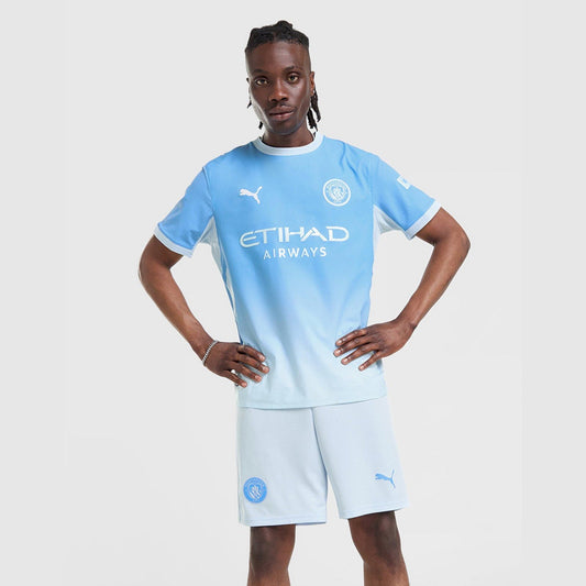 Manchester City FC 2026/27 Home Shorts Image 1 - LUZACTIVE - AUSTRALIA