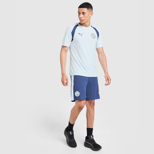 Manchester City FC Training Shorts Image 1 - LUZACTIVE - AUSTRALIA