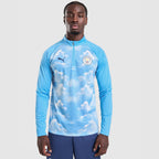 Manchester City FC Warm Up 1/4 Zip Top Image 1 - LUZACTIVE - AUSTRALIA